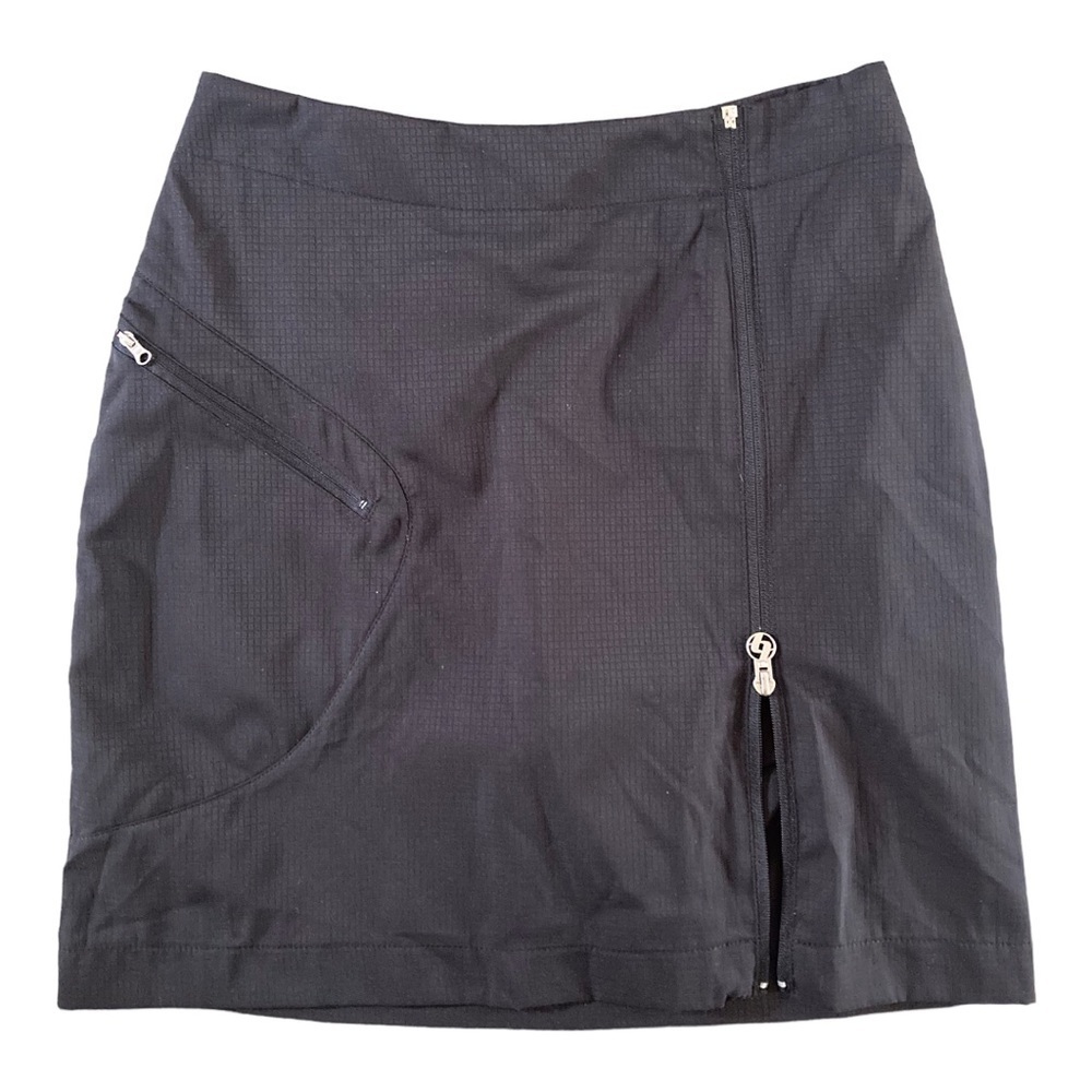 Lija Black Athletic Skort Tennis / Golf Skirt Short